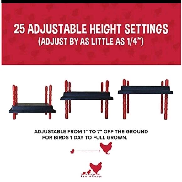10x10" Chick Brooder Heating Plate - Adjustable Heights - Safer Than Heat Lamps - Picture 6 of 10